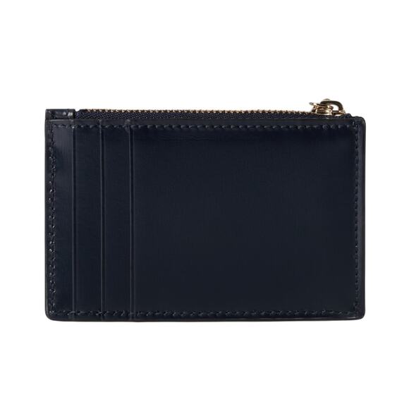 Gucci Luce Embellished Textured-Leather Canvas-Jacquard Cardholder - NAVY NWB - Picture 4 of 4